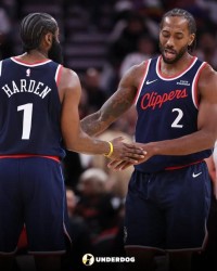PG电子-同场30+得分，哈登：我和伦纳德是NBA历史上最具天赋的两名球员